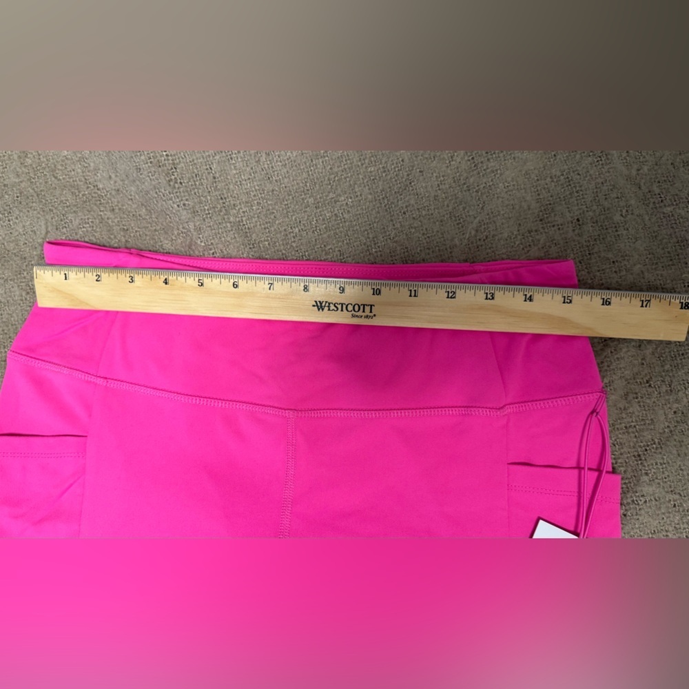 Juicy Couture Sport Pink Leggings with Rhinestone Logo & Pockets - Size L (NWT) - Picture 8 of 13